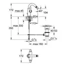 Grohe Atrio Смеситель для биде на одно отверстие, M-Size (24026000) фото 2 Aquada.com.ua