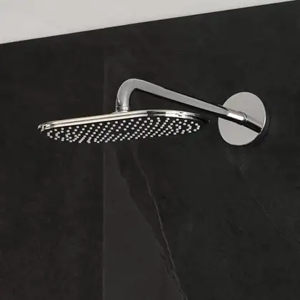Grohe Rainshower Veris 300 x 150 Верхний душ с душевым кронштейном 422 мм, 1 режим струи (26170000) фото 4 Aquada.com.ua Grohe Rainshower Veris 300 x 150 Верхний душ с душевым кронштейном 422 мм, 1 режим струи (26170000) фото 4 Aquada.com.ua
