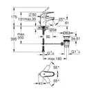 GROHE Набор Смесителей для ванной комнаты 3 в 1 Grohe Euroeco (123226S) (123226S) фото 4 Aquada.com.ua