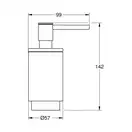 Дозатор для жидкого мыла Grohe Selection 41028000 фото 2 Aquada.com.ua