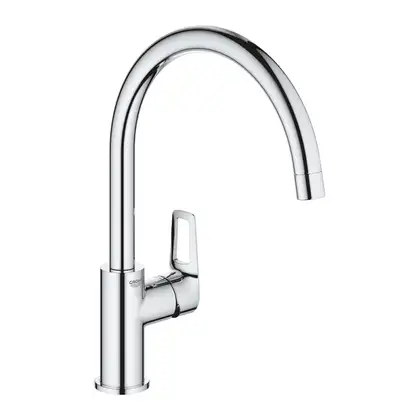 Смеситель для кухни Grohe Bau Loop (цвет - хром) (31368001) фото 1 Aquada.com.ua Смеситель для кухни Grohe Bau Loop (цвет - хром) (31368001) фото 1 Aquada.com.ua