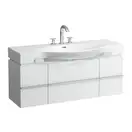LAUFEN PALACE тумба 119,5*37,5см для умывальника 811704, 812704, белый (H4013010754631) фото 1 Aquada.com.ua
