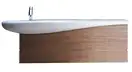 LAUFEN ALESSI ONEvolution тумба под умывальник 135*32см (цвет светлый орех) (H4243600976301) фото 1 Aquada.com.ua