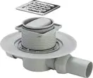 VIEGA ADVANTIX трап для ванной, сухой затвор, горизонтальный D50 (583217) фото 1 Aquada.com.ua