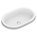 VILLEROY & BOCH ARCHITECTURA умывальник 61,5*41,5см овальный,  для установки на столешницу (41666001) фото 3 Aquada.com.ua