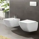 VILLEROY & BOCH VENTICELLO унитаз 37,5*56см Rimless, напольный, DirectFlush, цвет белый альпин С+ (4613R0R1) фото 2 Aquada.com.ua