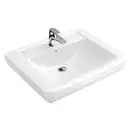VILLEROY & BOCH VERITY DESIGN умывальник 65*51см, цетр.отвестие под смес.выбито, с переливом, цвет белый альпин (51036501) фото 1 Aquada.com.ua