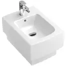 VILLEROY & BOCH MEMENTO биде 37,5*56см, подвесное, для 1 поз.смес., с отв под смес, с переливом, цвет белый альпин (54280001) фото 1 Aquada.com.ua