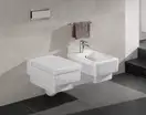 VILLEROY & BOCH MEMENTO биде 37,5*56см, подвесное, для 1 поз.смес., с отв под смес, с переливом, цвет белый альпин (54280001) фото 3 Aquada.com.ua