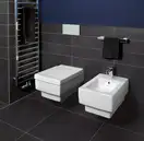 VILLEROY & BOCH MEMENTO биде 37,5*56см, подвесное, для 1 поз.смес., с отв под смес, с переливом, цвет белый альпин (54280001) фото 4 Aquada.com.ua