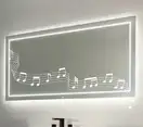 VILLEROY & BOCH FINION зеркало 160*75*4,5см, подсветка, звуковая система с Bluetooth, подогрев (G6101600) фото 2 Aquada.com.ua