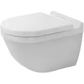 Duravit STARCK 3 унитаз подвесной 36*54см, Rimless, вкл. крепления Durafix (2527090000)