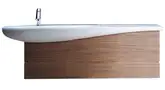 Laufen ALESSI ONEvolution тумба под умывальник 135*32см (цвет светлый орех) (H4243600976301)
