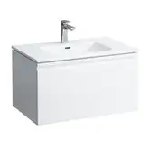 Laufen PRO S тумба, в комплекте с умывальником 80*50см, белый глянец (H8609634751041)