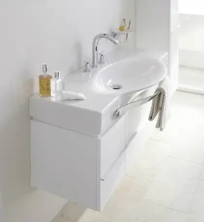LAUFEN PALACE тумба 119,5*37,5см для умывальника 811704, 812704, белый (H4013010754631) фото 4 Aquada.com.ua LAUFEN PALACE тумба 119,5*37,5см для умывальника 811704, 812704, белый (H4013010754631) фото 4 Aquada.com.ua