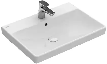VILLEROY & BOCH AVENTO умывальник 60*47см, с выбитым центральным отверстием под смеситель, с переливом, белый альпин (41586001) фото 1 Aquada.com.ua VILLEROY & BOCH AVENTO умывальник 60*47см, с выбитым центральным отверстием под смеситель, с переливом, белый альпин (41586001) фото 1 Aquada.com.ua