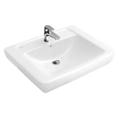 VILLEROY & BOCH VERITY DESIGN умывальник 65*51см, цетр.отвестие под смес.выбито, с переливом, цвет белый альпин (51036501) фото 1 Aquada.com.ua VILLEROY & BOCH VERITY DESIGN умывальник 65*51см, цетр.отвестие под смес.выбито, с переливом, цвет белый альпин (51036501) фото 1 Aquada.com.ua