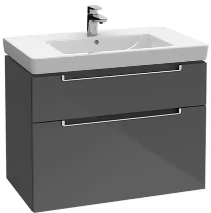 VILLEROY & BOCH SUBWAY 2.0 тумба для умывальника 78,7*59*44,9 см,  цвет терра матовый (A91400N9) фото 1 Aquada.com.ua