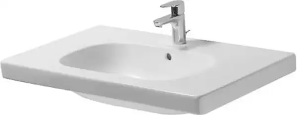DURAVIT D-CODE умывальник 85*48см, мебельный (03428500002) фото 1 Aquada.com.ua