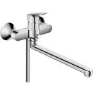 Cмеситель для ванны Hansgrohe Logis (цвет - хром), с длинным изливом (71402000) фото 3 Aquada.com.ua