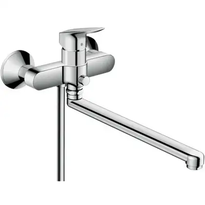 Cмеситель для ванны Hansgrohe Logis (цвет - хром), с длинным изливом (71402000) фото 3 Aquada.com.ua Cмеситель для ванны Hansgrohe Logis (цвет - хром), с длинным изливом (71402000) фото 3 Aquada.com.ua