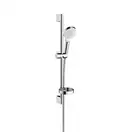 Hansgrohe Душевой набор 0,65 м, с мыльницей Casetta, белый/хром Crometta Vario (26553400) фото 3 Aquada.com.ua