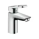 Hansgrohe Смеситель для раковины однорычажный, со сливным гарнитуром, хром Logis Loop 100 (71151000) фото 3 Aquada.com.ua
