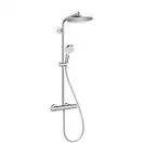 HANSGROHE Hansgrohe Душевая система c термостатом, хром Crometta S 240 1jet Showerpipe (27267000) фото 3 Aquada.com.ua