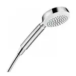 Ручний душ Hansgrohe Crometta 100 1jet, білий / хром (26825400)