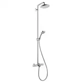 Душевая система с термостатом Hansgrohe Croma Showerpipe 220 1jet (цвет - хром) (27223000)