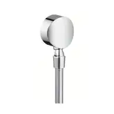 Шланговое під'єднання для душа Hansgrohe Fixfit S, хром (27506000)