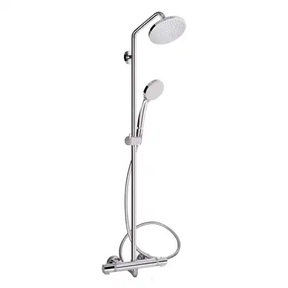 HANSGROHE Hansgrohe Душевая система с Термостатом Croma 160 Showerpipe (27135000) фото 3 Aquada.com.ua HANSGROHE Hansgrohe Душевая система с Термостатом Croma 160 Showerpipe (27135000) фото 3 Aquada.com.ua