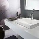 Смеситель для раковины Axor Starck Organic (цвет - хром) (12010000) фото 2 Aquada.com.ua