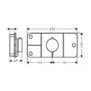 Термостат для душа Axor One (цвет - хром) (45713000) фото 3 Aquada.com.ua