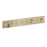 Термостат для душу Axor Showersolutions Select 600/90 на 4 функції, матова бронза (18357140)