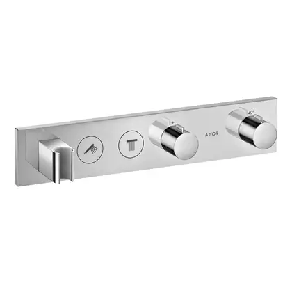 Термостат для скрытого монтажа Axor ShowerSolutions 460/90 на 2 потребителя (цвет - хром) (18355000) фото 1 Aquada.com.ua Термостат для скрытого монтажа Axor ShowerSolutions 460/90 на 2 потребителя (цвет - хром) (18355000) фото 1 Aquada.com.ua