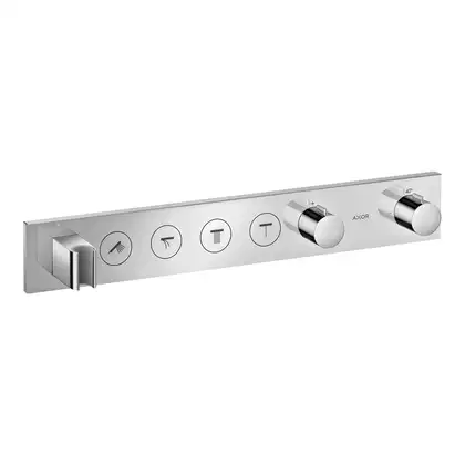 Термостат для скрытого монтажа Axor ShowerSolutions 600/90 на 4 потребителя (цвет - хром) (18357000) фото 1 Aquada.com.ua