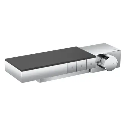 Термостат для душа на 3 выхода Axor Edge (цвет - хром) (46140000) фото 1 Aquada.com.ua Термостат для душа на 3 выхода Axor Edge (цвет - хром) (46140000) фото 1 Aquada.com.ua