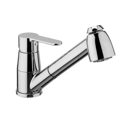 Смеситель кухонный Paffoni Blu (цвет - хром) (BLU183CR) фото 1 Aquada.com.ua