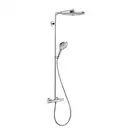 Душевая система с термостатом Hansgrohe Raindance Select S Showerpipe 300 2jet (цвет - хром) (27133000) фото 1 Aquada.com.ua