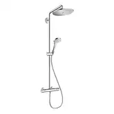 Душова система Hansgrohe Croma Select S 280 RainAir 1jet Showerpipe для душа з термостатом, хром (26790000)