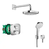 Hansgrohe Croma Select E / Ecostat E Душевая система, хром (27294000)