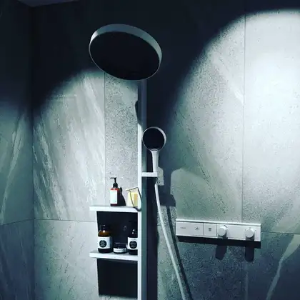 Душевая система Hansgrohe Rainfinity (цвет - белый матовый) (26842700) фото 5 Aquada.com.ua Душевая система Hansgrohe Rainfinity (цвет - белый матовый) (26842700) фото 5 Aquada.com.ua