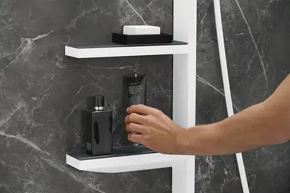 Душевая система Hansgrohe Rainfinity (цвет - белый матовый) (26842700) фото 6 Aquada.com.ua Душевая система Hansgrohe Rainfinity (цвет - белый матовый) (26842700) фото 6 Aquada.com.ua