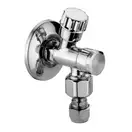 Угловой вентиль с фильтром Paffoni (цвет - хром) (ZACC255CR) фото 1 Aquada.com.ua