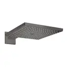 Верхний душ Hansgrohe Raindance E 300 х 300 мм, 1 тип струи (цвет - чёрный матовый хром) (26238340) фото 1 Aquada.com.ua