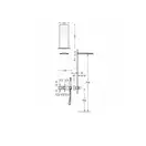 Душевая система скрытого монтажа Tres Doccia Slim Exclusive (20725202) фото 2 Aquada.com.ua