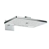 Верхній душ Hansgrohe Rainmaker Select 466х300 3jet EcoSmart 9 л/хв, White/Chrome (24017400)