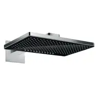 Верхній душ Hansgrohe Rainmaker Select 460 2jet з власником, чорний / хром (24005600)