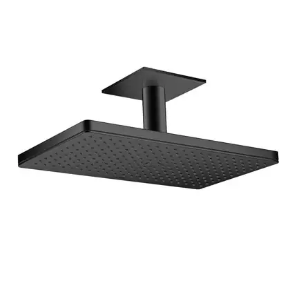 Верхний душ 460 х 300 мм Axor ShowerSolutions (цвет - satin black), 1 вид струи (35277350) фото 1 Aquada.com.ua Верхний душ 460 х 300 мм Axor ShowerSolutions (цвет - satin black), 1 вид струи (35277350) фото 1 Aquada.com.ua
